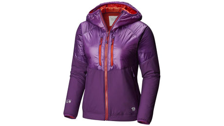 Mountain Hardwear Kor Strata Alpine Hooded Womens Cosmos Purple L