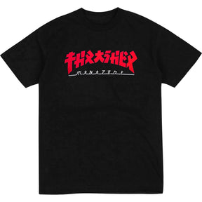 Thrasher Godzilla SS TShirt Black Red
