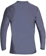 Billabong Die Cut LF LS Rashguard 50upf Mens Grey Heather S