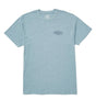 Billabong Trademark SS Tshirt Mens Denim Heather