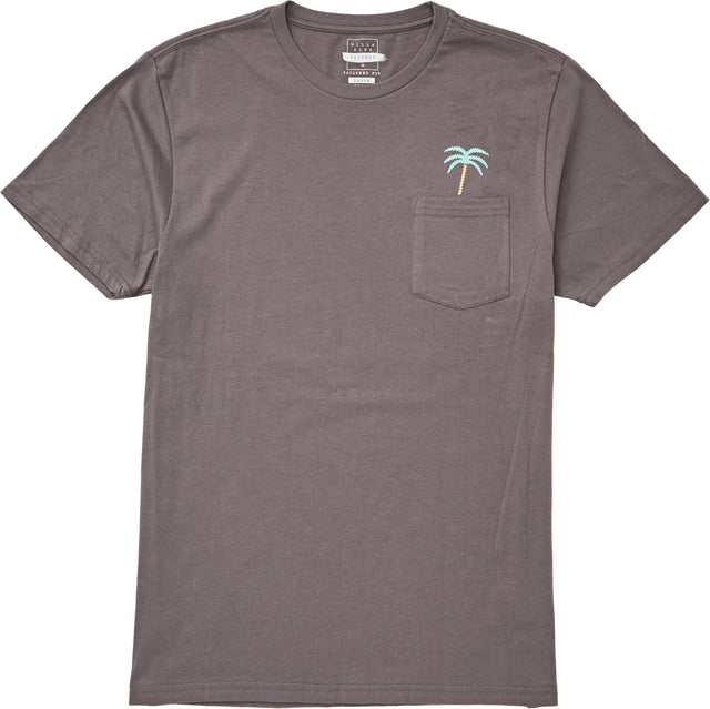 Billabong Companion Tshirt Mens Pewter