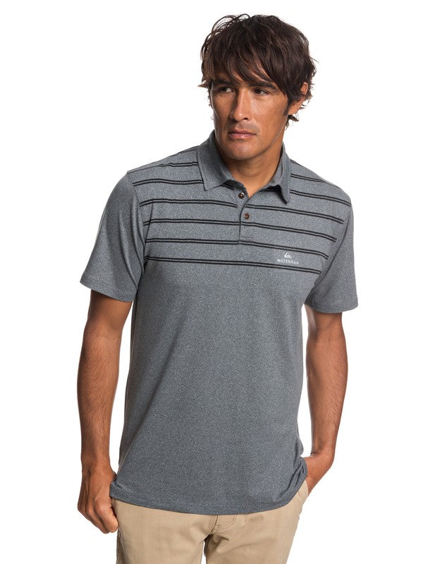 Quiksilver Waterman River Explorer Polo Grey Black S