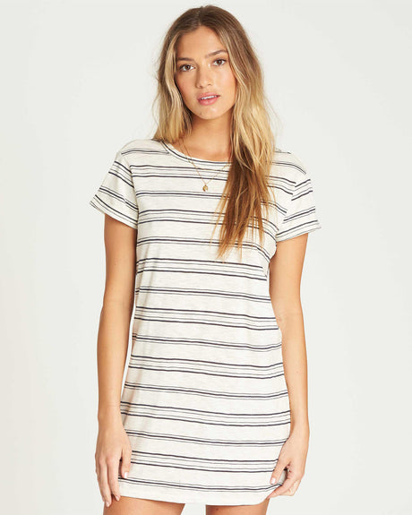 Billabong Coast to Coast Dress Womens White S