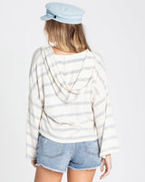 Billabong Lazy Palms Cover Hoodie White