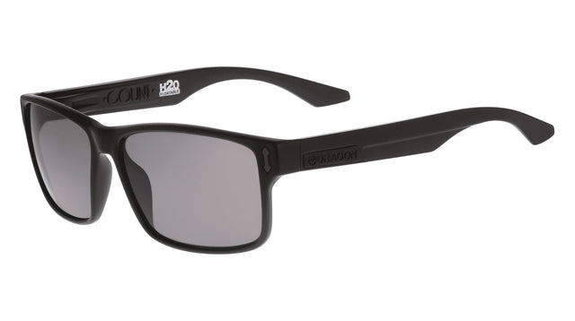 Dragon Count H20 Sunglasses Matte Black Grey OneSize