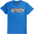 Thrasher Ripped SS TShirt Royal S