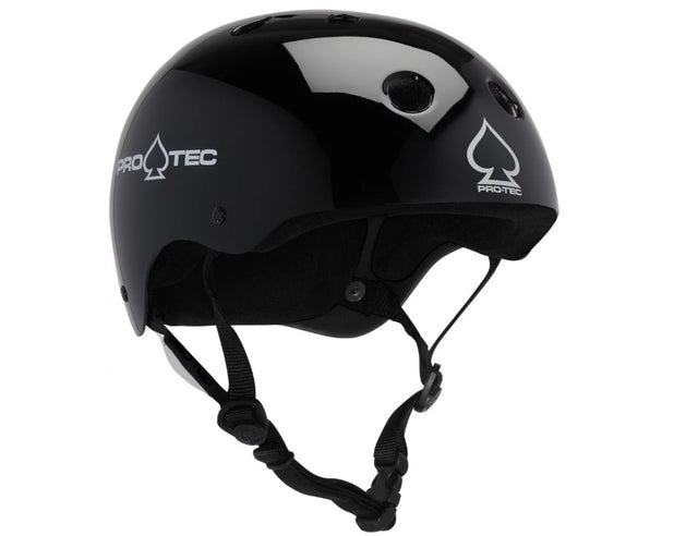 ProTec Classic CERTFIED Helmet Gloss Black