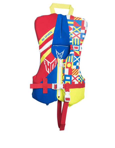 Hyperlite HO Toddler Pursuit Neo CGA Vest Blue Red Yellow Toddler