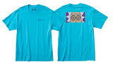 Primitive Rick Hypno Eyes Tshirt Pacific Blue S