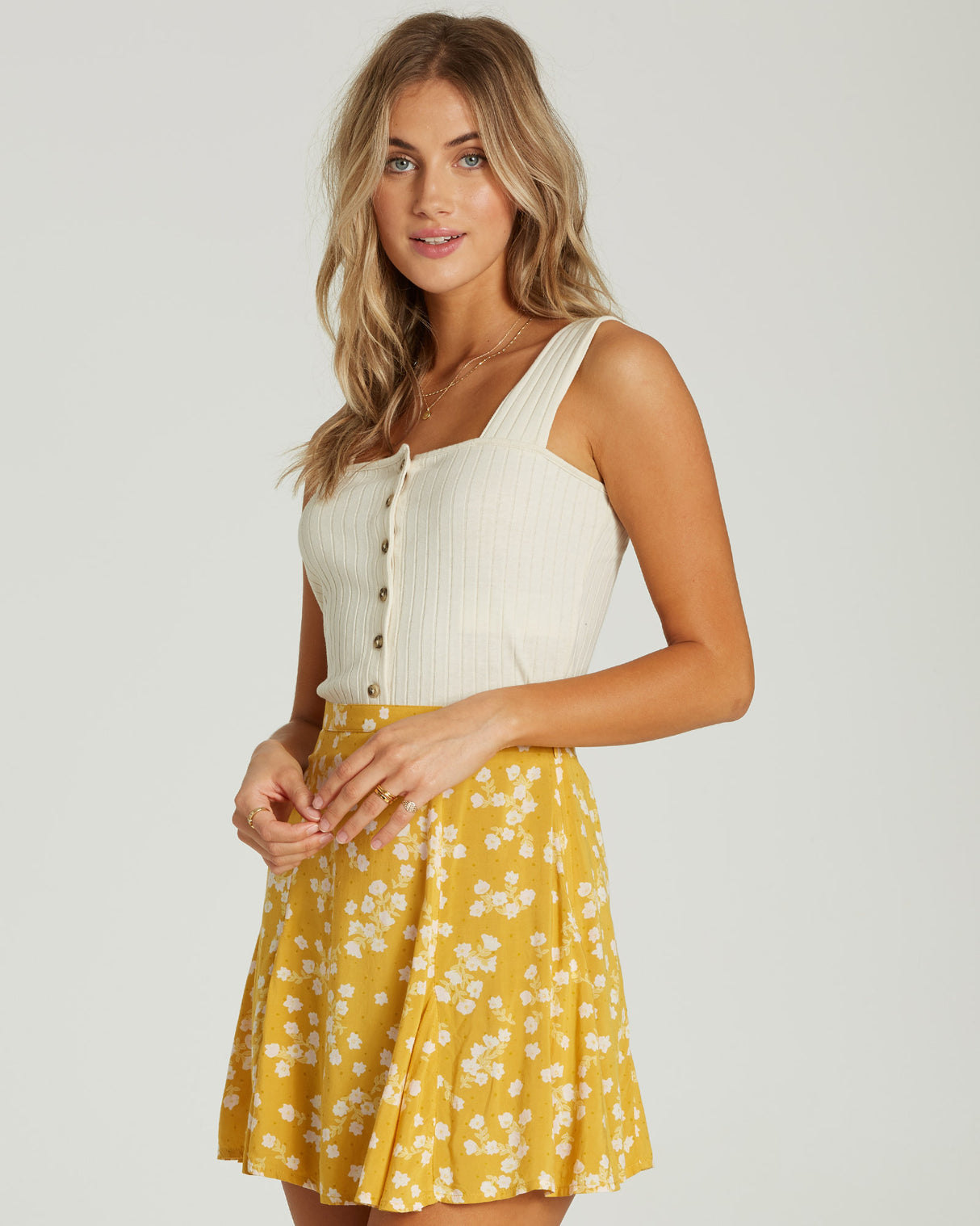 Billabong Jane Skipper Skirt Womens Burnt Gold L