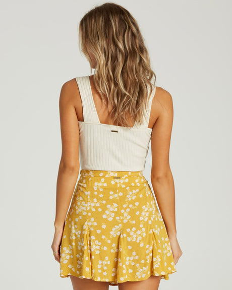 Billabong Jane Skipper Skirt Womens Burnt Gold