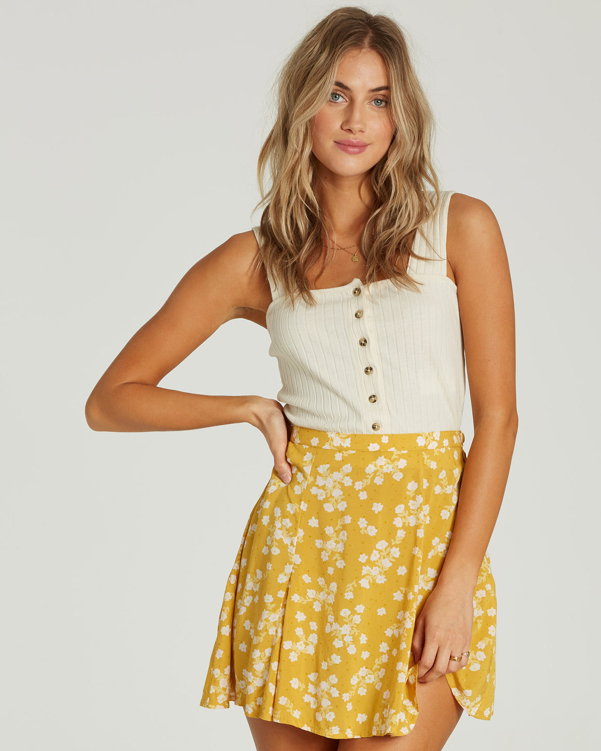 Billabong Jane Skipper Skirt Womens Burnt Gold