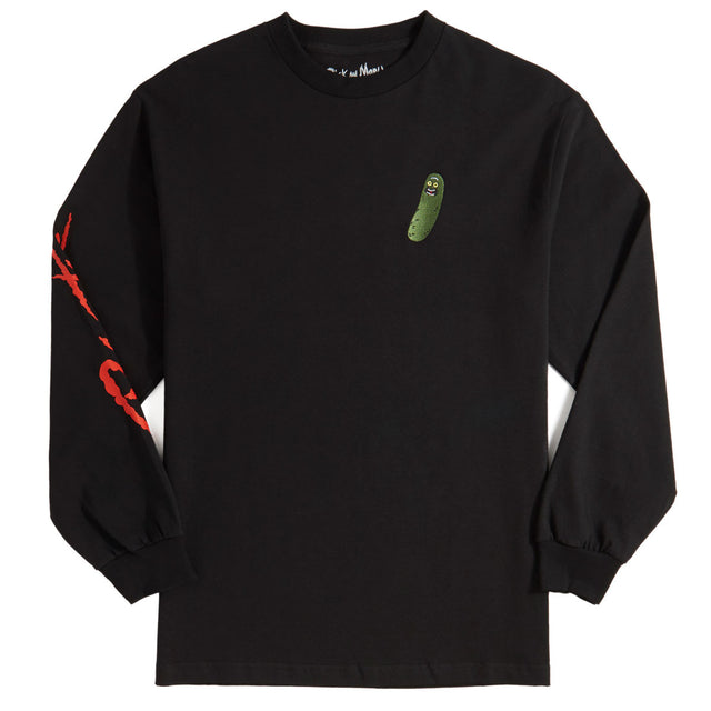 Primitive Pickle Rick LS TShirt Black