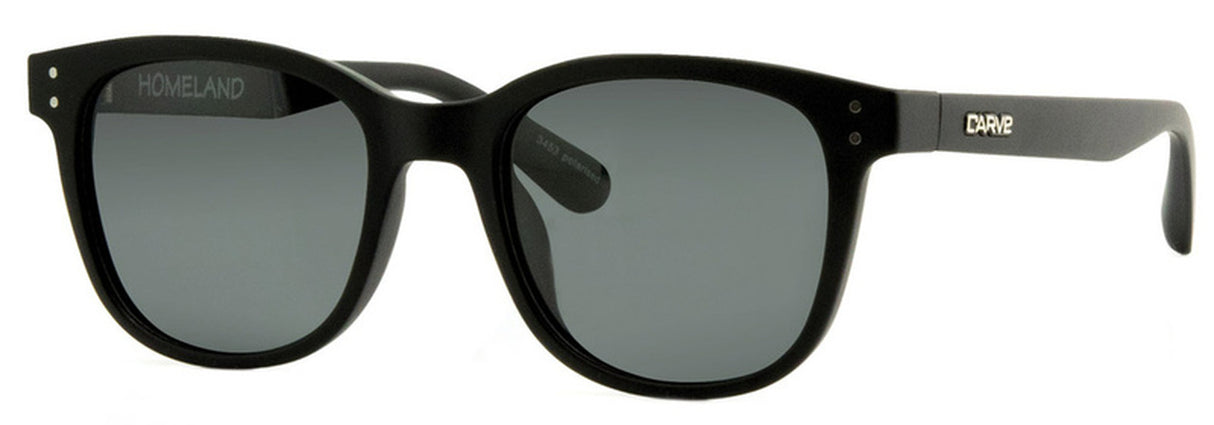 Carve Homeland Sunglasses Gloss Black Polarized