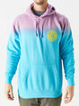 Thunder Mainliner Fade Pigment Hoodie Blue Pink
