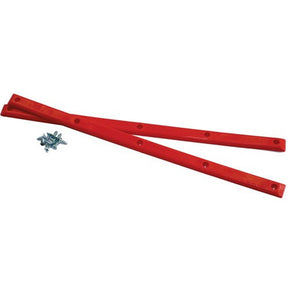 Pig Skate Rails for Skateboard Red (2 pack)