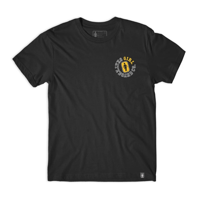 Girl Scrimmage Pocket Tshirt Black L