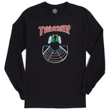 Thrasher Doubles Longsleeve TShirt Black M