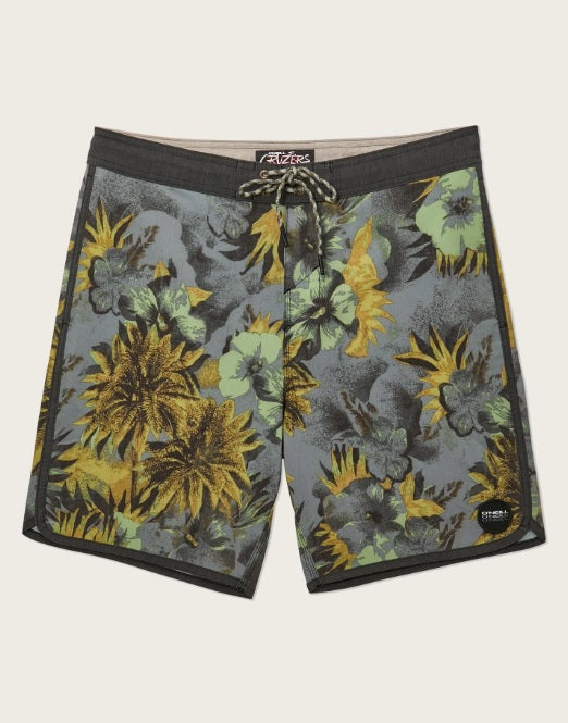 Oneill Island Rhythms Cruiser Trunks Gray