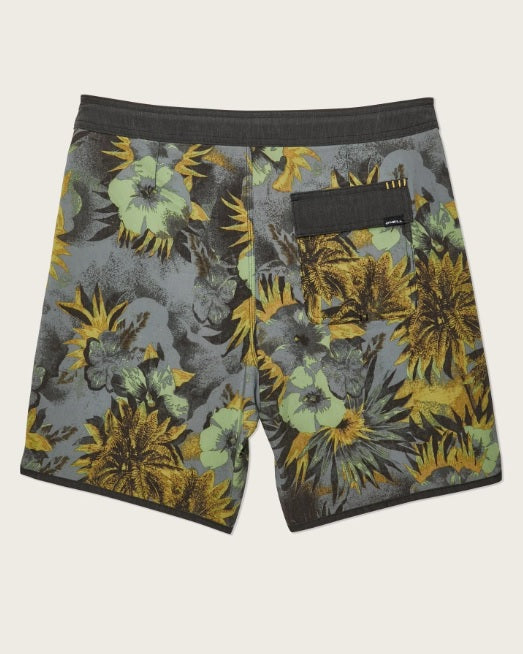 Oneill Island Rhythms Cruiser Trunks Gray 38