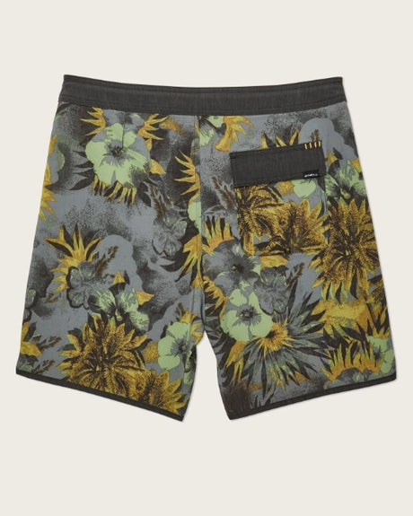 Oneill Island Rhythms Cruiser Trunks Gray 38