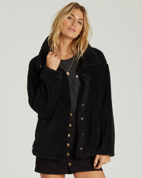 Billabong Cozy Days Jacket Womens Black