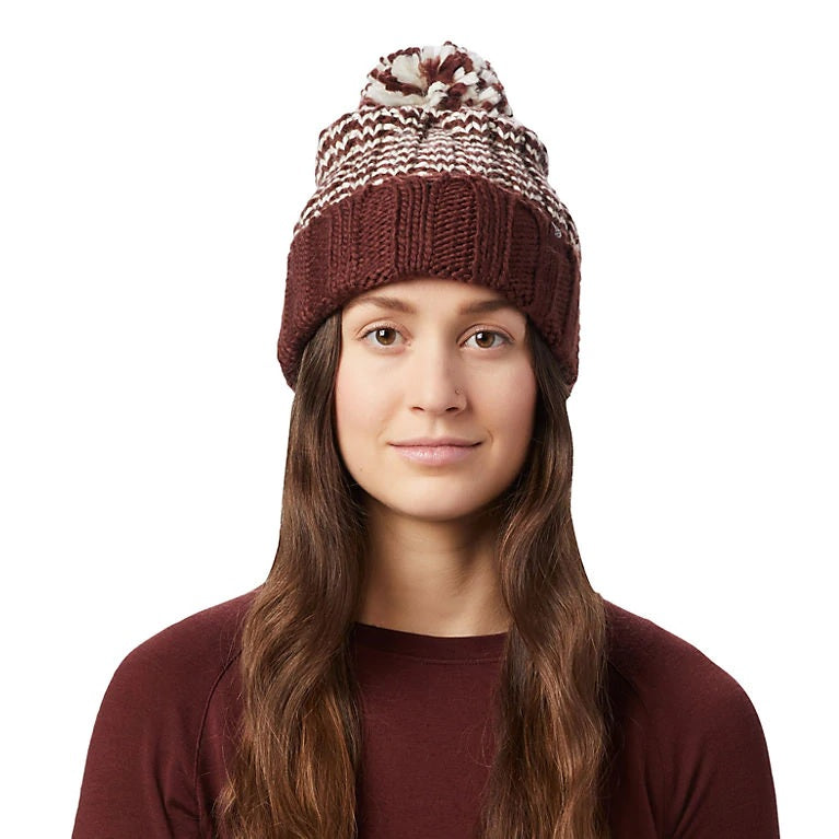 Mountain Hardwear Classic Striped Pom Pom Dark Umber OneSize