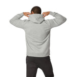 Mountain Hardwear Logo Full Zip Hoody Mens Heather Grey Ice