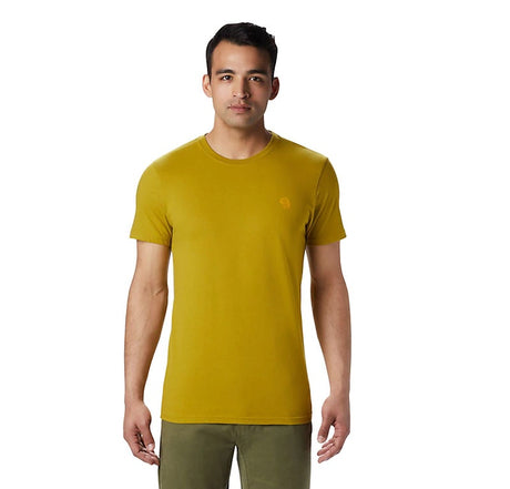 Mountain Hardwear Logo SS Tshirt Mens Dark Citron M