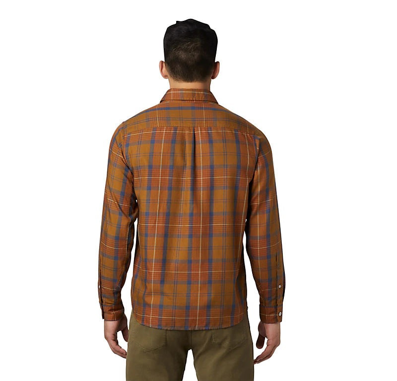 Mountain Hardwear Rogers Pass Longsleeve Mens Golden Brown