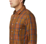 Mountain Hardwear Rogers Pass Longsleeve Mens Golden Brown