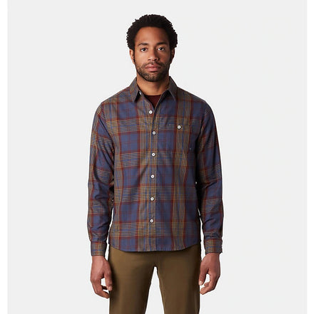 Mountain Hardwear Rogers Pass Longsleeve Mens Zinc S