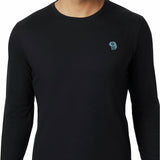 Mountain Hardwear Logo Longsleeeve Tshirt Mens Black