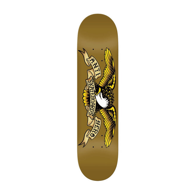Anti Hero Classic Eagle Skateboard Deck Green 8.06