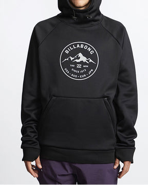 Billabong Downhill Snow Hoodie Mens Black