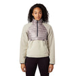 Mountain Hardwear Altius Hybrid Pullover Jacket Womens Mystic Purple