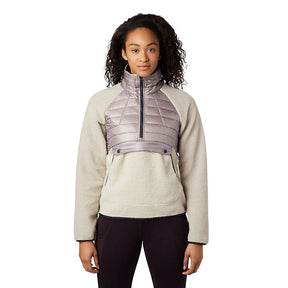 Mountain Hardwear Altius Hybrid Pullover Jacket Womens Mystic Purple