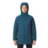 Mountain Hardwear Super DS Stretch Down Parka Womens Icelandic S