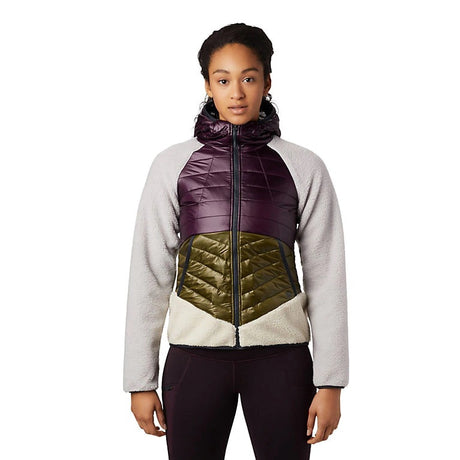 Mountain Hardwear Altius Hybrid Hoody Womens Darkest Dawn M