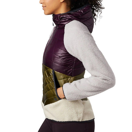 Mountain Hardwear Altius Hybrid Hoody Womens Darkest Dawn L