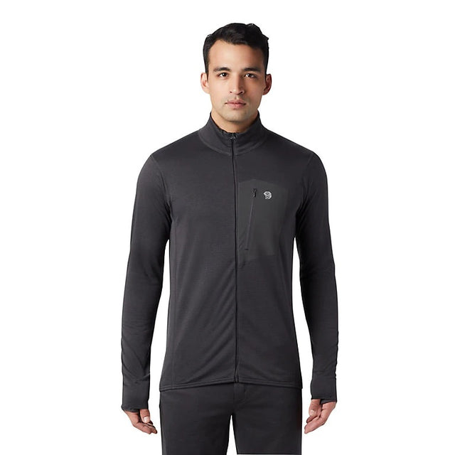 Mountain Hardwear Type 2 Fun Full Zip Jacket Mens Void