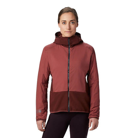 Mountain Hardwear KOR Strata Climb Hoody Womens Washed Rock L