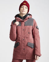 Billabong Scenic Route Snow Jacket Womens Vintage Plum S