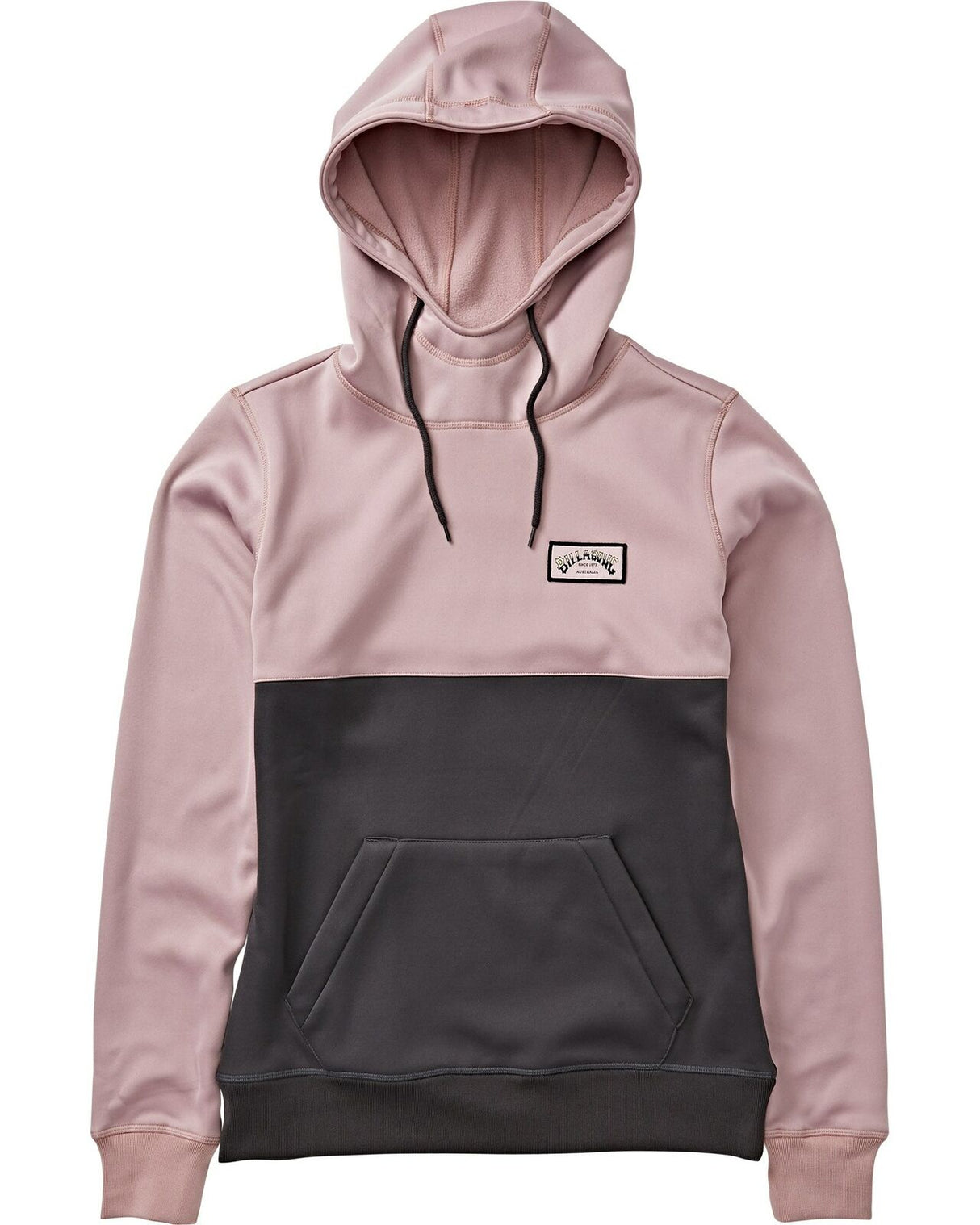 Billabong Outside River Block Snow Hoodie Womens Mauve S