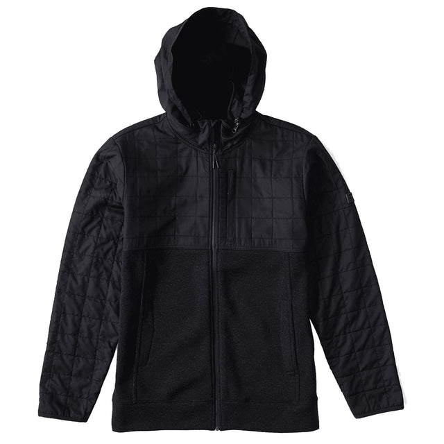 Billabong Boundary Zip Up Mens Black