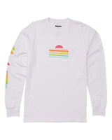 Billabong Power Down Longsleeve Tshirt Mens White S