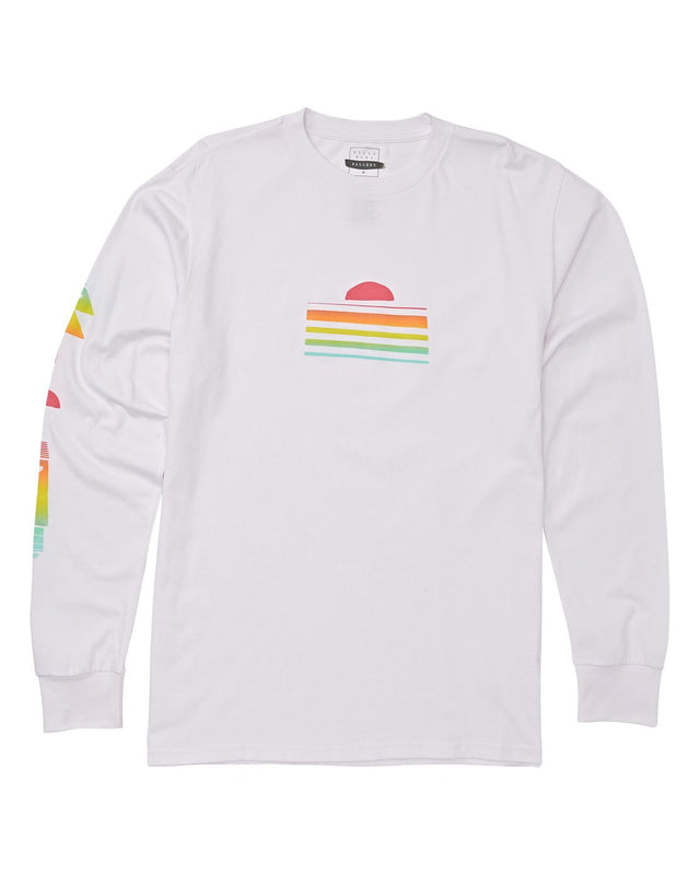 Billabong Power Down Longsleeve Tshirt Mens White
