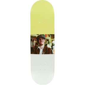 Saturday Joseph Skateboard Deck Yellow White 8.38