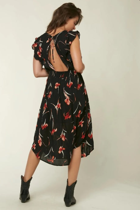 Oneill Amberylynn Dress Womens Black