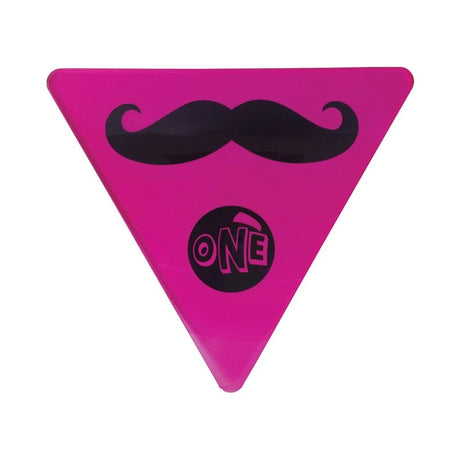 OneBall Scraper Mustache Triangle Pink 6inch